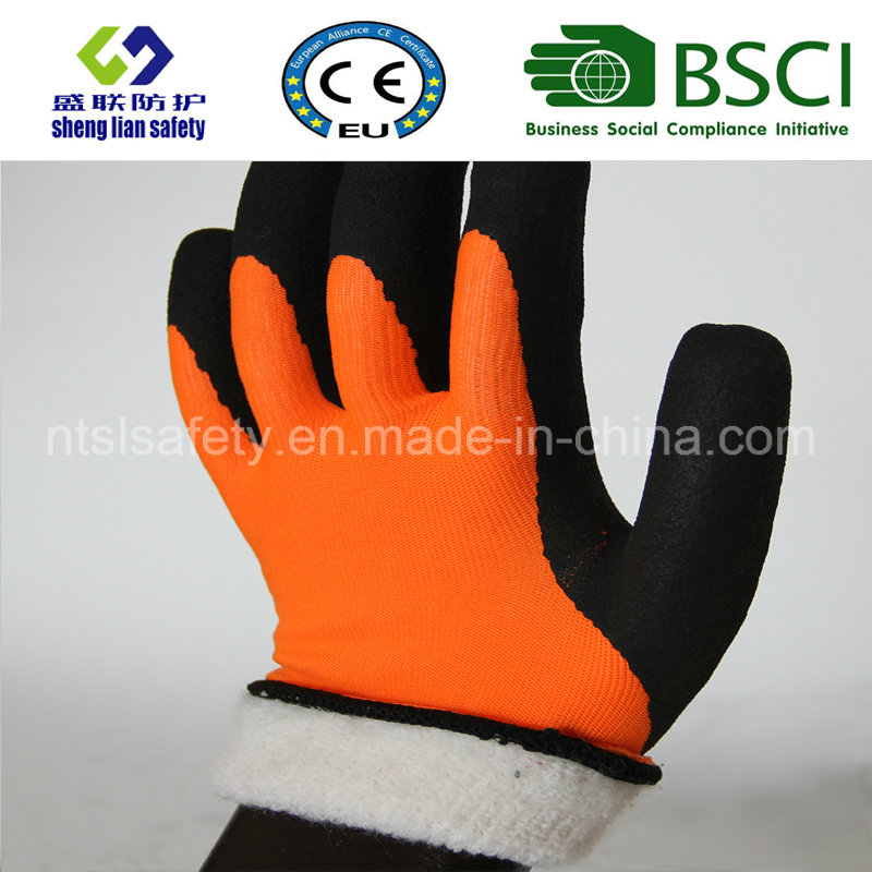 Nitrile Coating, Sandy Finish Safety Work Gloves (SL-NS117)