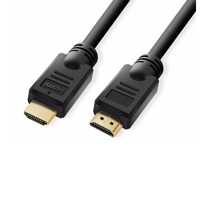 Câble HDMI plaqué or 24K