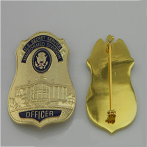 Supply Cheap Custom Pin, Metal Police Badge (GZHY-BADGE-003)