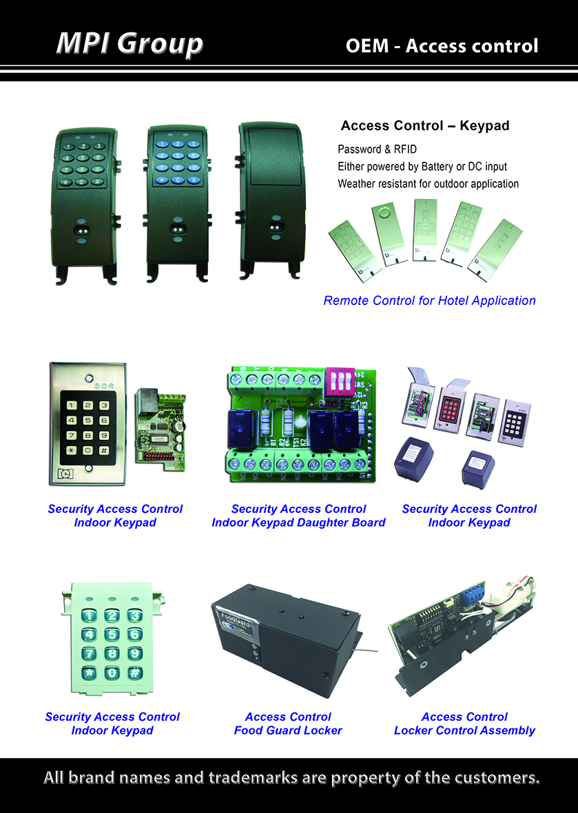 OEM Service for Access Control System Product