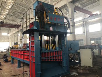 Q91y-500 Hydraulic Scrap Metal Baling Shear Machine untuk Hms Steel