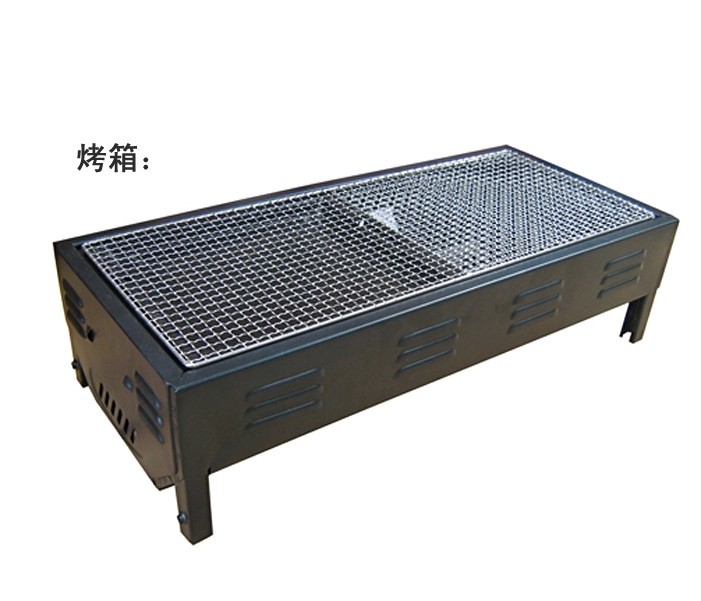 Outdoor Picnic Stainless Steel Charcoal Drawer Design BBQ Grill with Foldable Legs