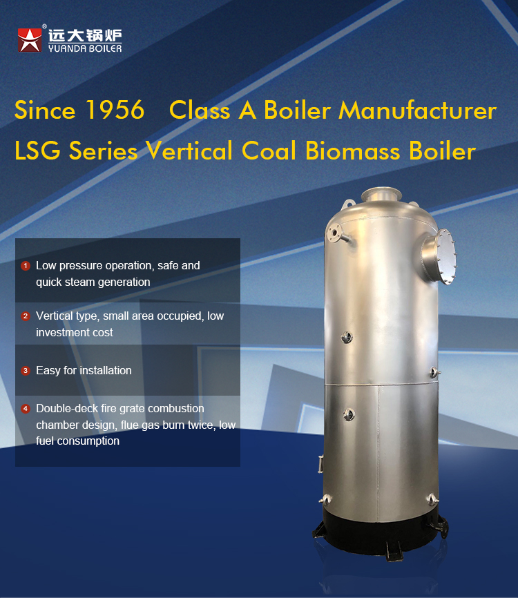 LSG Series Coal Burning Small Steam Boiler