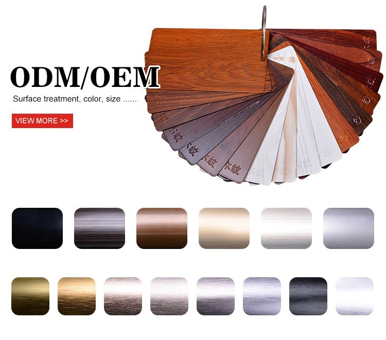 Powder Coating Profiles Aluminium Frame for Window & Door