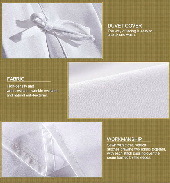 100%Bamboo Super-Soft Hotel Duvet Cover Set (DPFB8004)