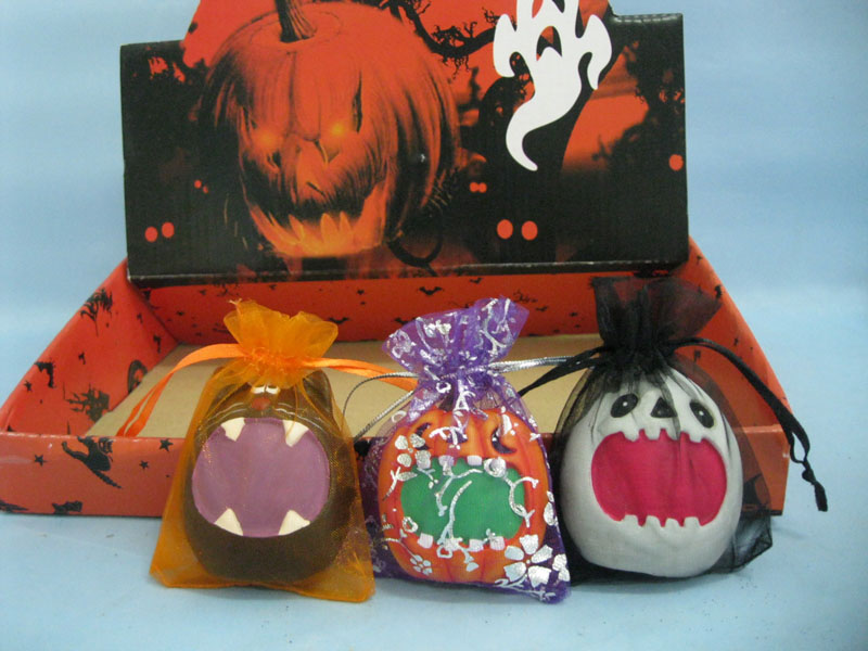 Halloween Pumpkin Ceramic Arts and Crafts (LOE2373B-6)