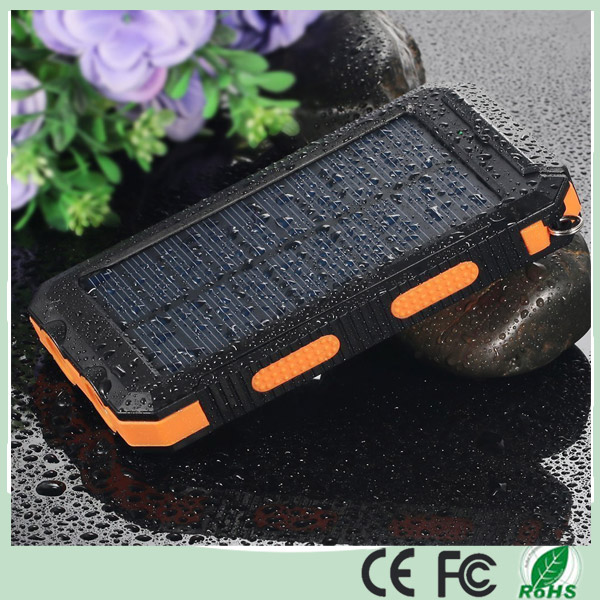 Outdoor Mobile Charger Solar Power Bank with Dual USB and Compass (SC-6688)