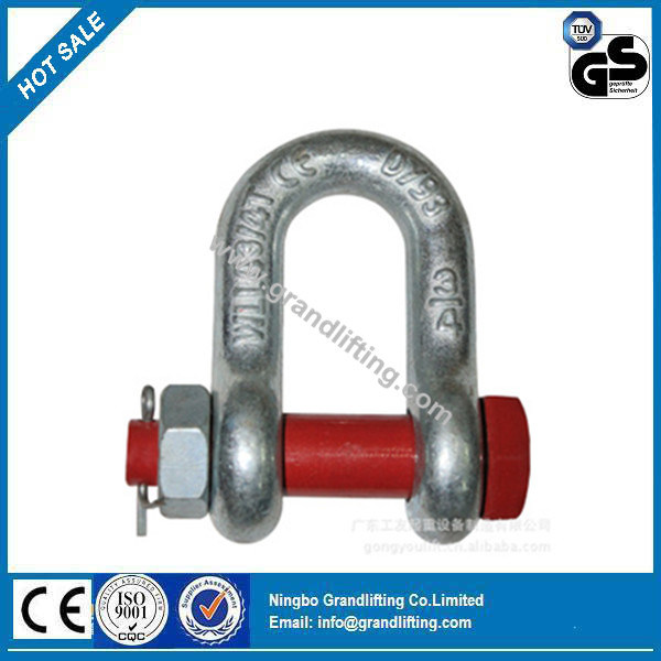 High Quality Forged Steel 6 Times G2150 Dee Shackle