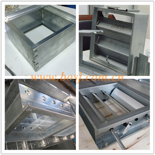 Air Conditioning Terminal Equipment Square Grill Air Volume Damper for Duct Roll Forming Machine Vietnam