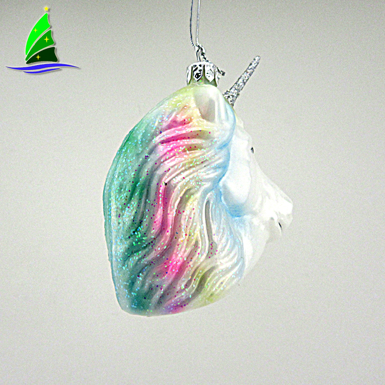 Ornamento do feriado do Natal do unicórnio Unicorn Christmas Holiday Ornament