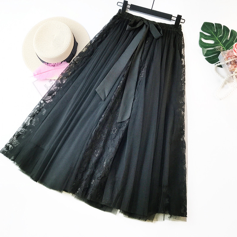 Ladies Bubble Embroidery Skirt