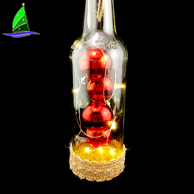 Botellas de cristal decoración del partido Glass Bottles Party Decoration