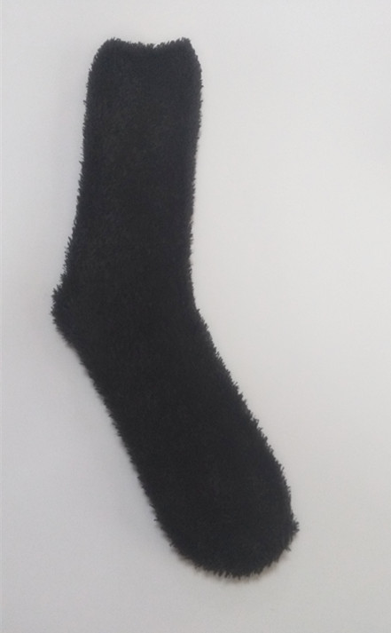 Fashion Warm Winter Feather Yarn Lady Socks
