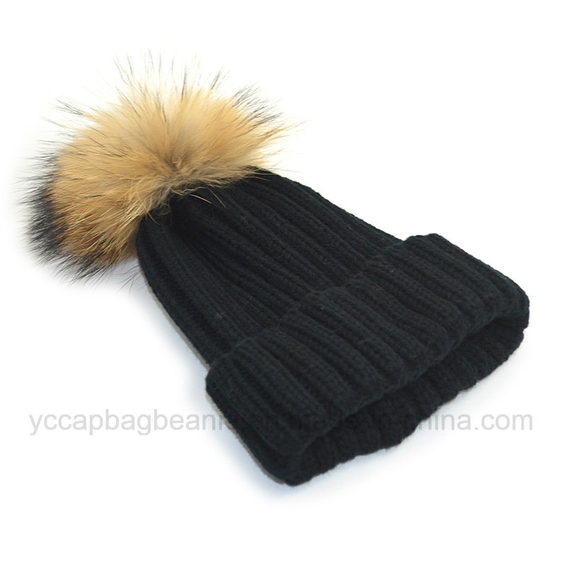 Wholesale High Quality Ribbed Beanie, Knitted Hat