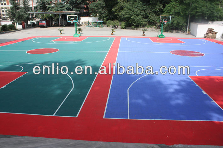 Basketball Court Modular Tile