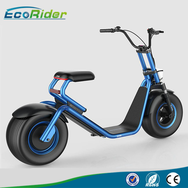 18 Inch Two Wheel 1000W Harley Fat Tires Electric Scooter, Citycoco Electric Scooters