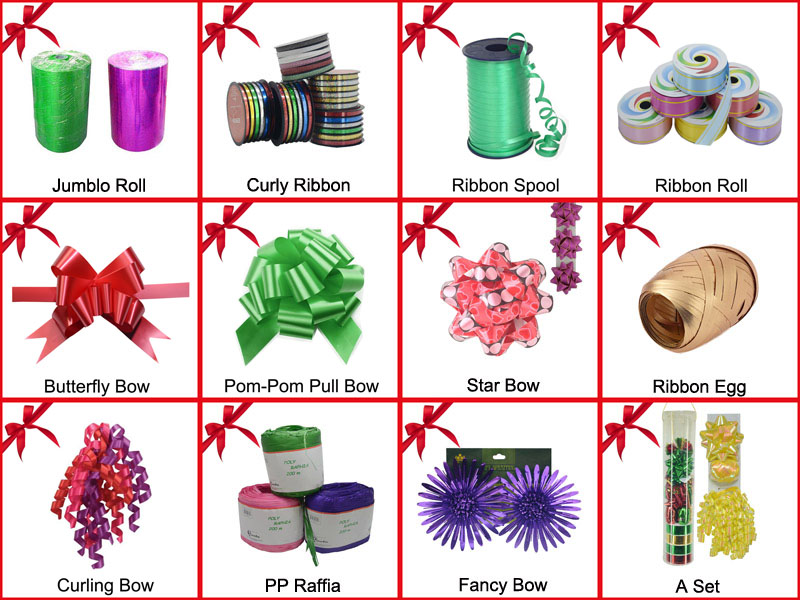 Fancy Color Gift Ribbon Roll Packaging Decoration