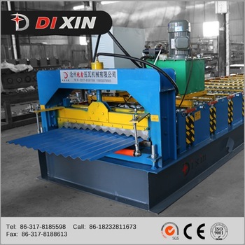 Speed Corrugated Color Steel Roofing Profil Roll Forming Machine