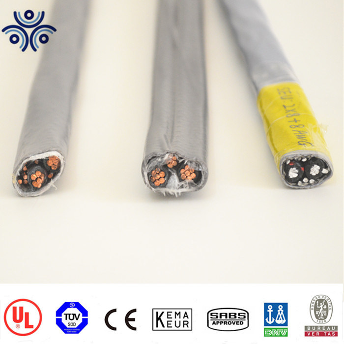 UL854 Ser Cable with Xhhw-2 Inners 600V 2core 4AWG