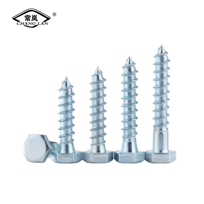 DIN571 External hexagon wood screw