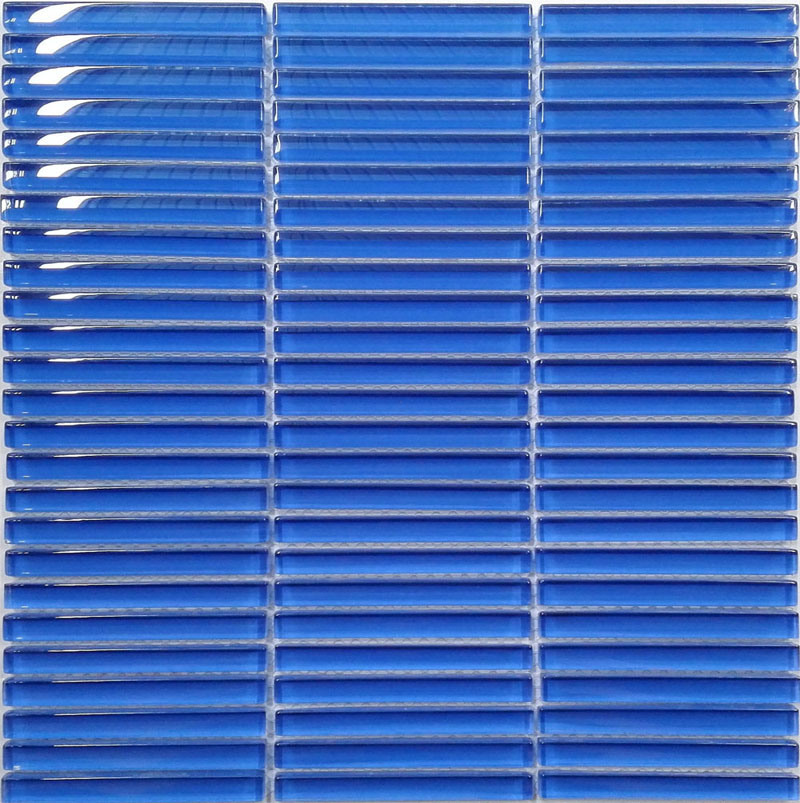 Strip Blue Glass Tile (PT59)