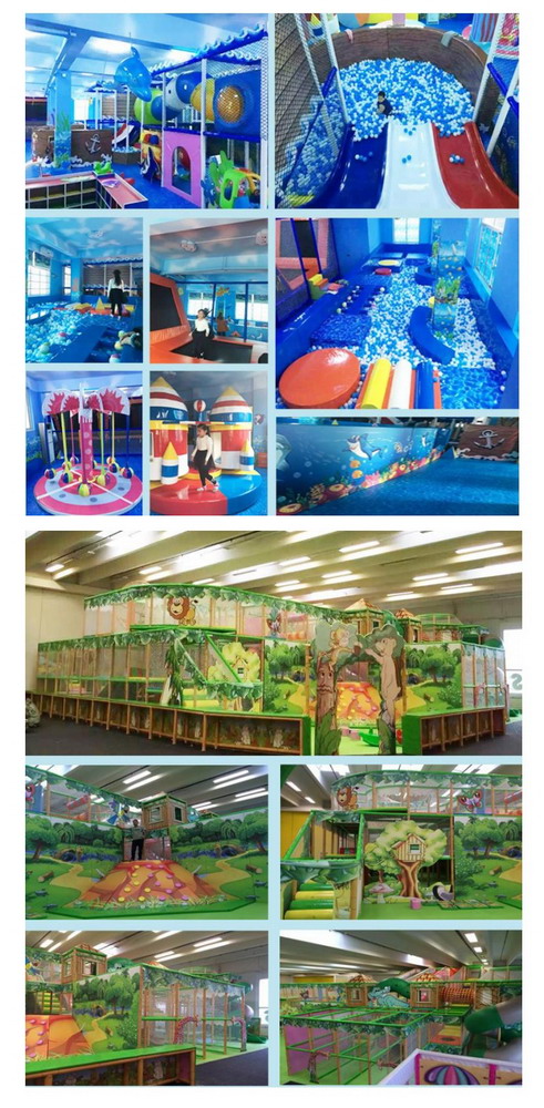 Wenzhou Children Plastic Games Jungle Theme Indoor Playground
