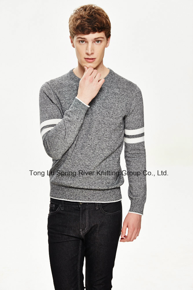 2016new Factory Round Neck Knit Men Sweater
