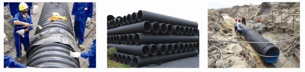 HDPE Corrugated Pipe with Double Wall