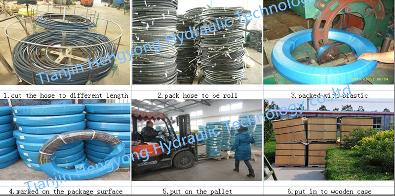 Wire Braid Hydraulic Hose Hydraulic Braided Rubber Hose