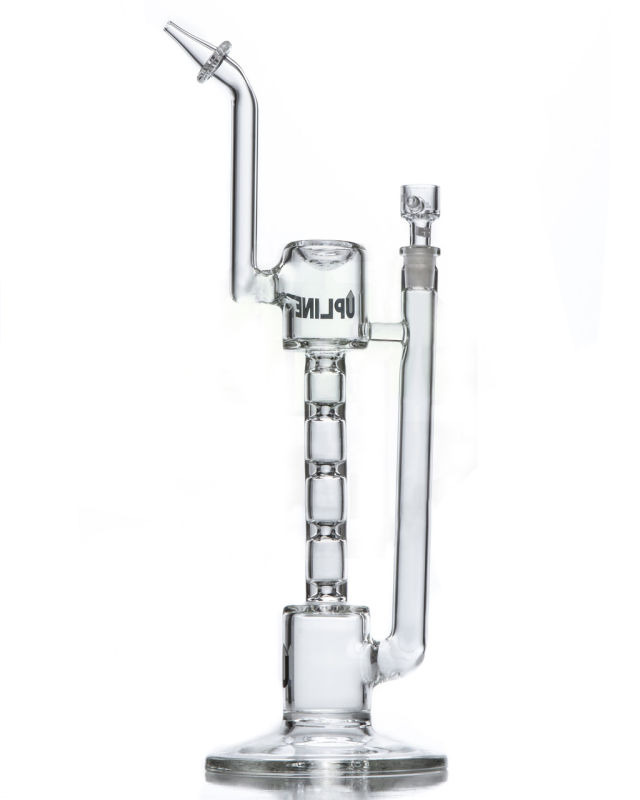 Spinal Percolator Stemless Design Hookah Glass Smoking Water Pipe (ES-GB-542)