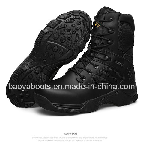 High Quality Genuine Leather Military Boots and Police Tactical Boots (31002)