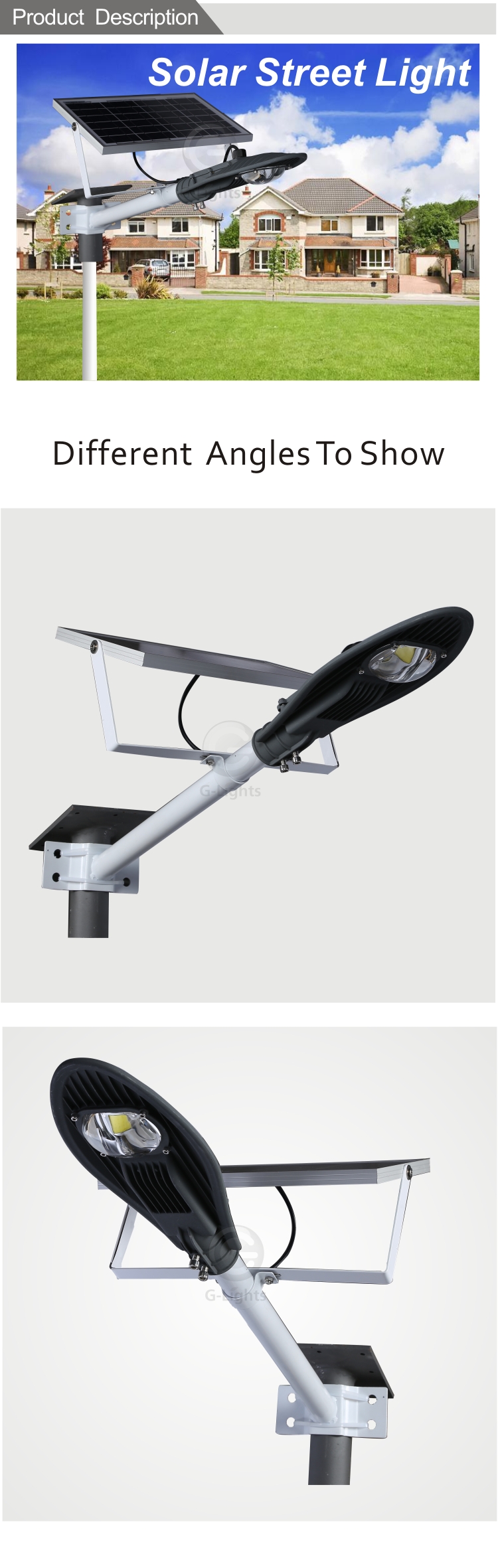 solar led street light