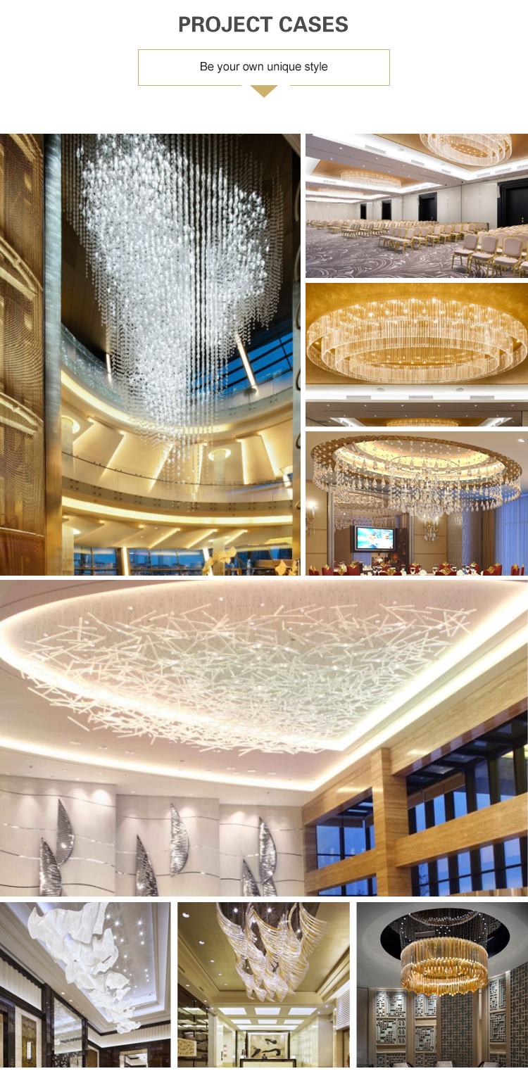 mall crystal chandelier