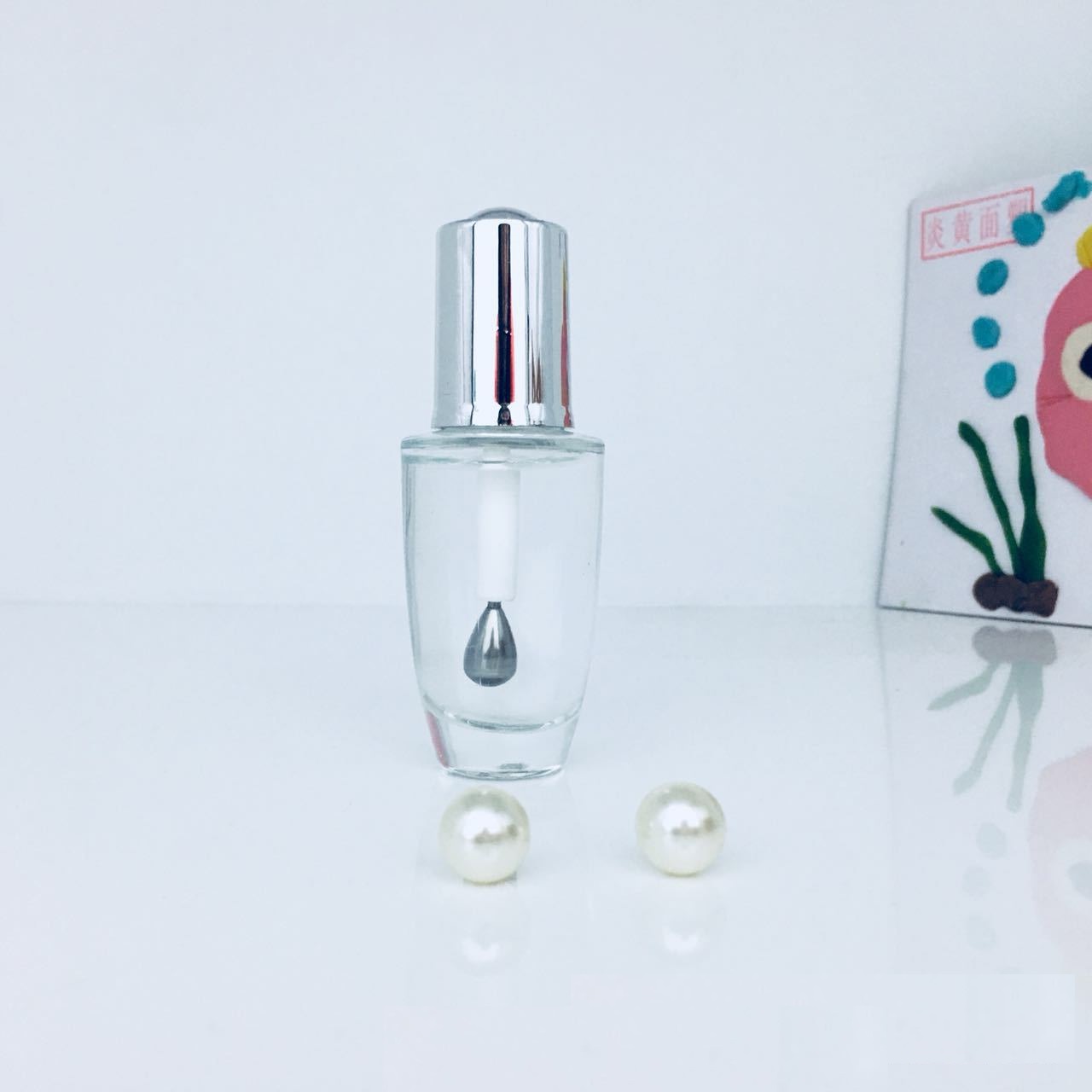 Eye cream massage bottle glass dropper bottles