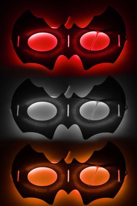 Halloween Glow Mask of Bat Shape