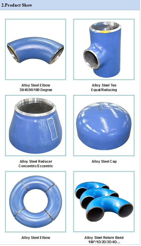 High Quality Butt Welded Alloy Steel Concentric Reducer