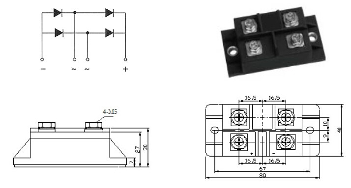 Single-phase Rectifier Bridge