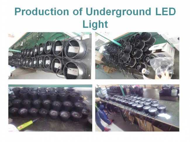 3W Stainless Steel LED Buried Underground Light