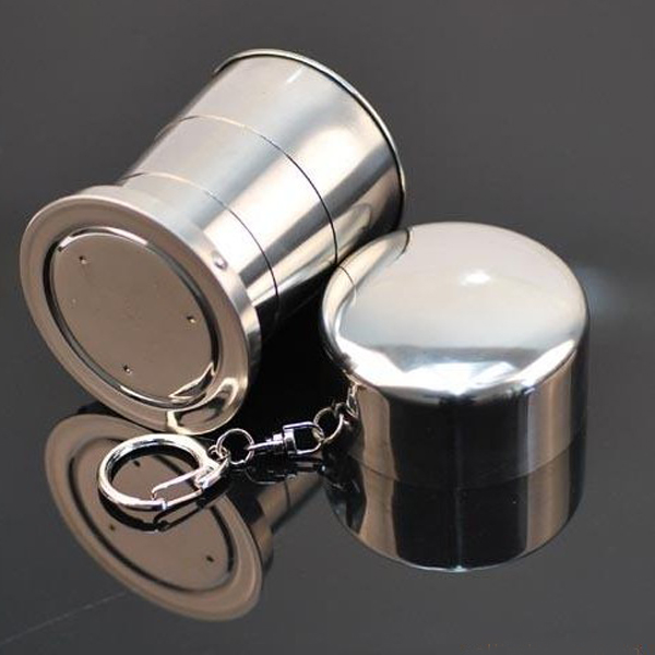 2015 Hot Sell Present Stainless Steel Collapsible Cup