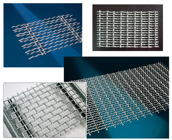 Crimped Wire Mesh for Mining, Square Wire Mesh (Galvanized, Stainless Steel)