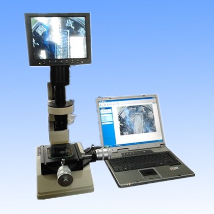 Measuring Microscope Monocular Video with LED Screen Digital Camera