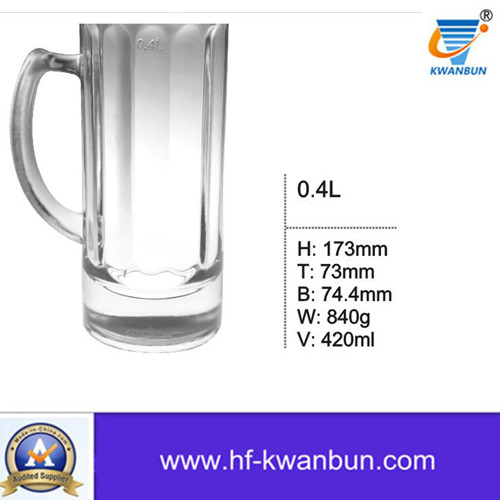 High Quality Glass Cup Beer Mug Beer Tumbler Kb-Hn03590