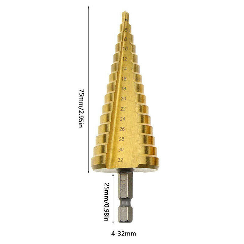 Herramienta de corte escalonada HSS HSS Step Cutting Tool