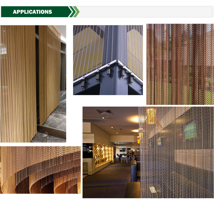 Customized aluminum expanded metal mesh for curtain wall