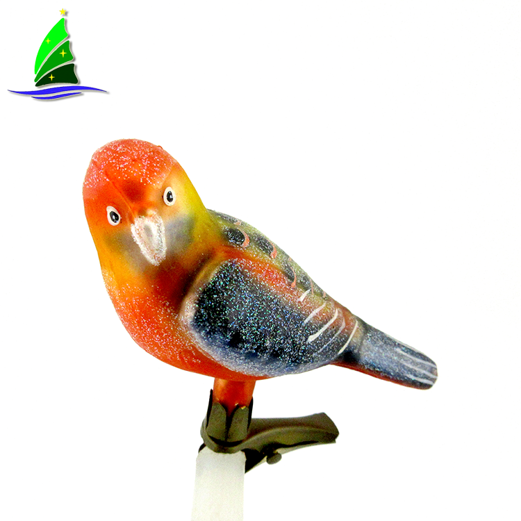 Ornamento de loro pájaro figurilla Parrot Ornament Bird Figurine