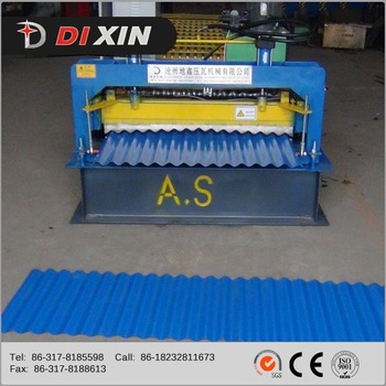 Automatic Corrugated Sheet Pasting Machine Color Steel Wall Panel Cold Roll Forming Machines