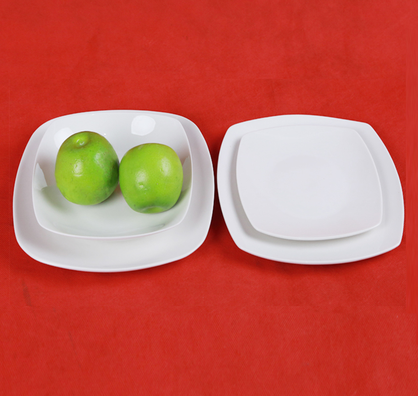 China Factory Irregular Ceramic Dinner Set / Dinner Plates