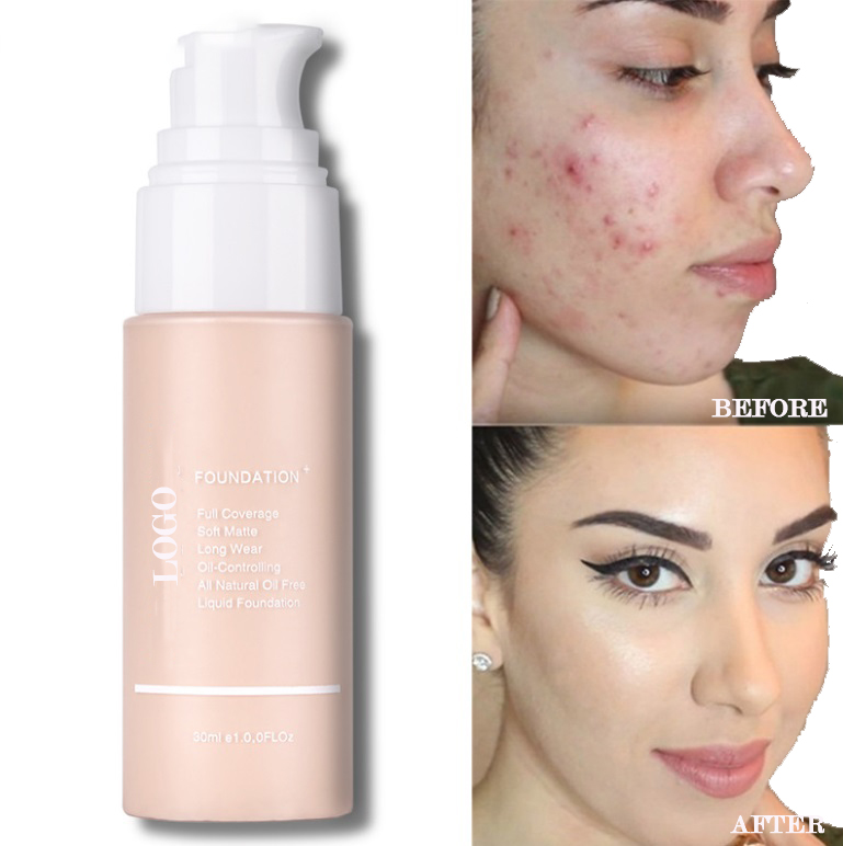 Wasserdichte flüssige Grundierung OEM Waterproof liquid foundation OEM