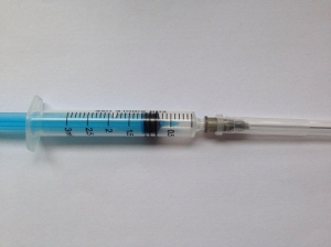 Plastic Medical Auto-Disable Syringes After Use