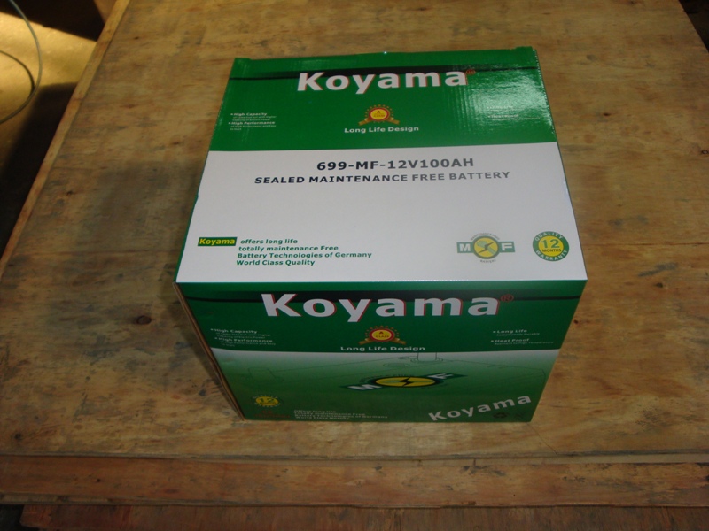 Koyama 699/6tn Military Batteries with Outranking Power and Reliability.